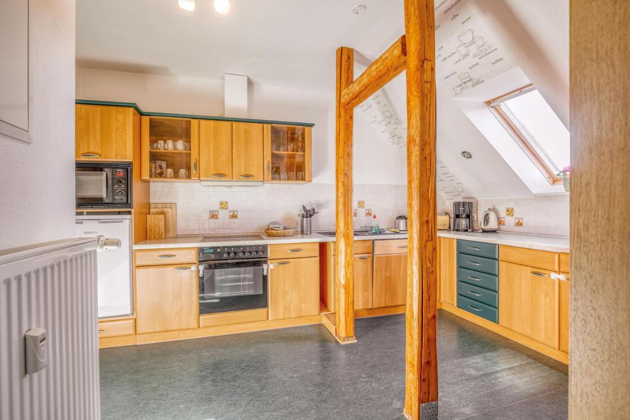Ferienwohnung Ziesing Friedrichsbrunn Thale Extérieur photo